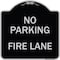 Signmission No Parking Fire Lane Heavy-Gauge Aluminum Architectural Sign, 18" x 18", BS-1818-23622 A-DES-BS-1818-23622 - alternate 1